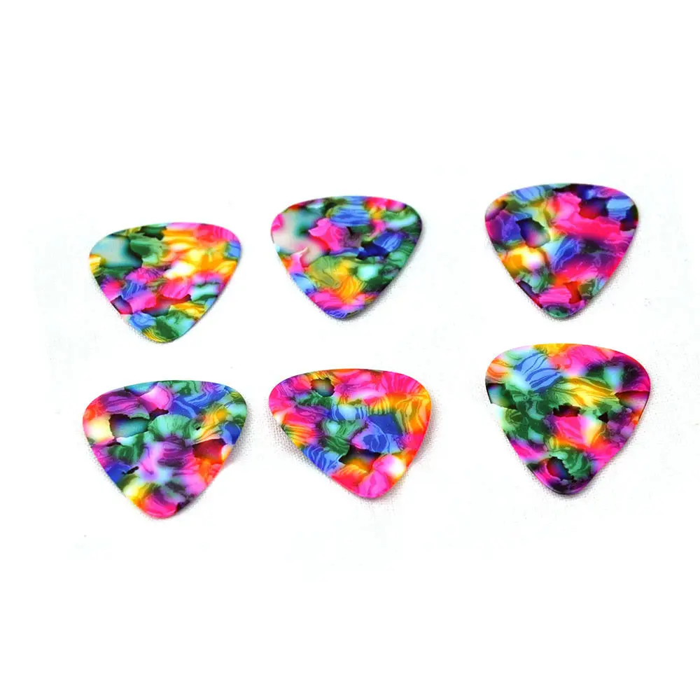 Набор из 100 шт. средних 0 71 мм тяжелых 96 чистых красителей для гитар без принта