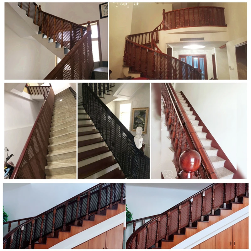 Детская Лестница защитная сетка защита рельс Балконная лестница забор Балконный