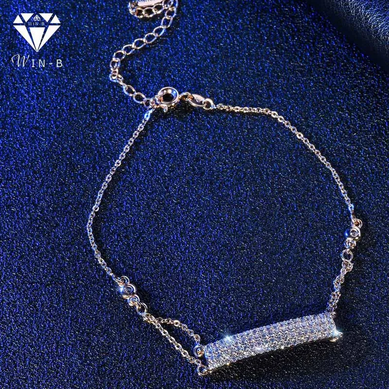 Женские регулируемые браслеты с фианитами роскошные золотистые бриллианты