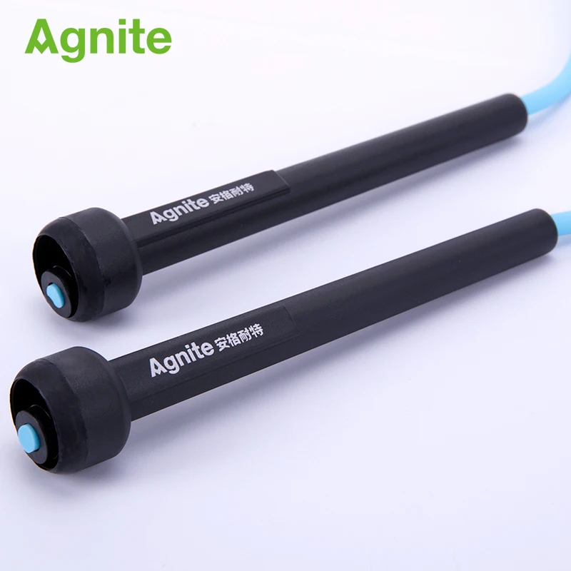 Agnite пластиковая противоскользящая Скакалка 2 8 м Длина Регулируемая физическое