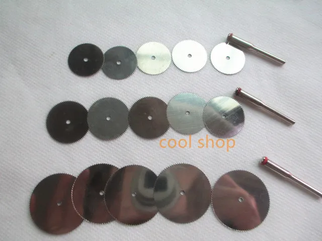 

15Pcs 32mm 25mm 22mm Circular Saw Blade Cutting Tools for Woodworking Tools Cut Off Steel Cutting Disc for Dremel Rotary Tool