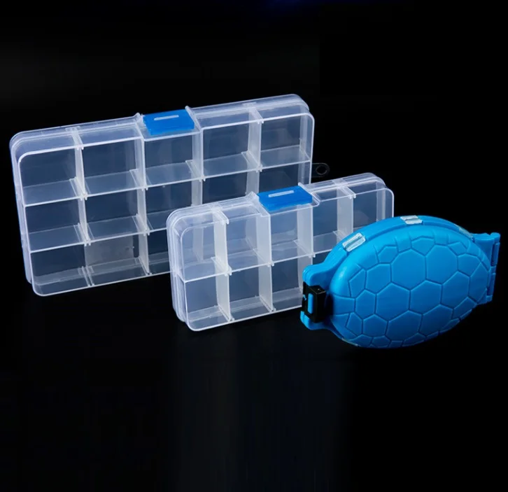 

ABS multi cell box for holding hook lead and other little fishing tools