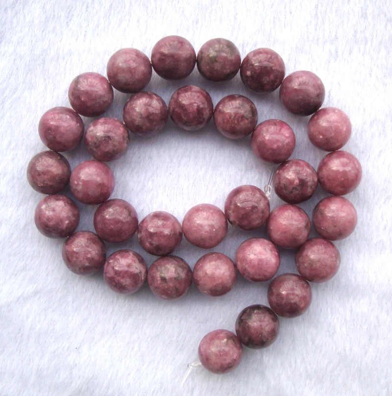 Натуральные китайские розовые турмалиновые Круглые бусины 12 мм для изготовления