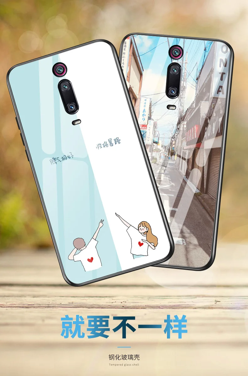 Чехол для Xiaomi Redmi K20 Pro роскошный силиконовый край с жестким 3D окрашенным