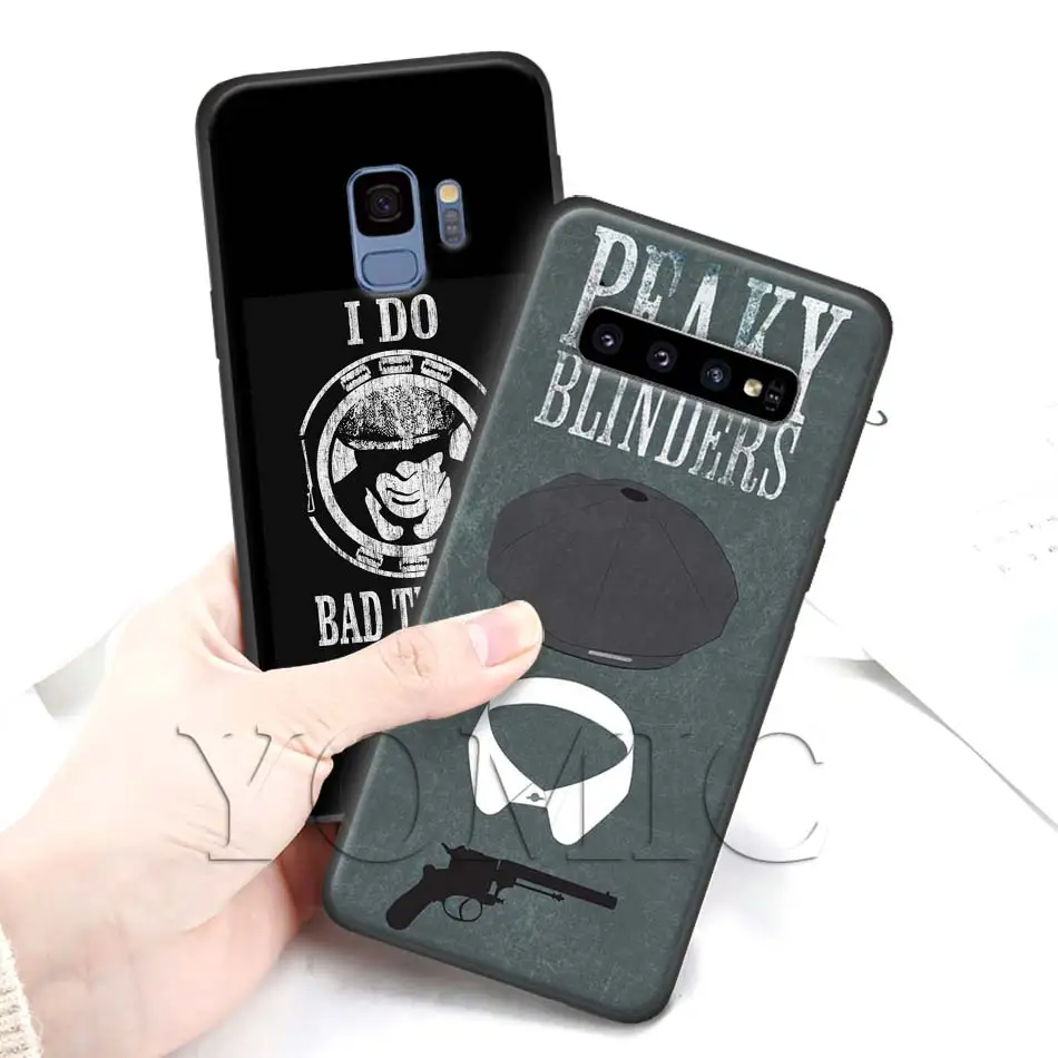 Черный силиконовый чехол для samsung Galaxy S10 S10e S8 S9 Plus S7 A40 A50 A70 Note 8 9 мягкий чехол