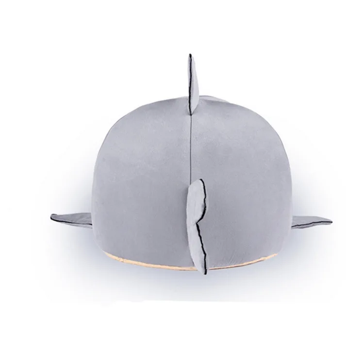 Мягкий собачий домик для больших собак теплый Акулий домик-палатка высокое