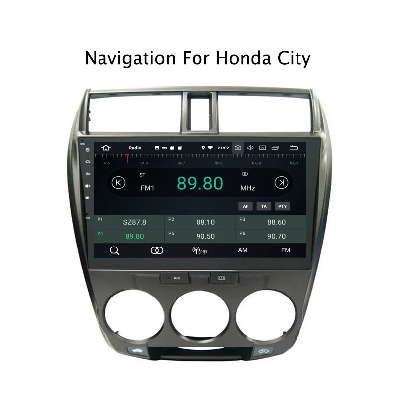 10 1 &quot4G ram 32G rom Восьмиядерный Android 8 0 автомобильный DVD gps для Honda City 2008 2009 2010 2011 2012
