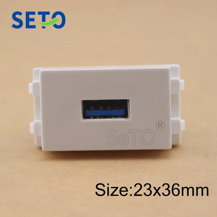 SeTo 128 Тип 3 0 USB модуль с прямой штепсельной вилкой Бесплатная Сварка Keystone для