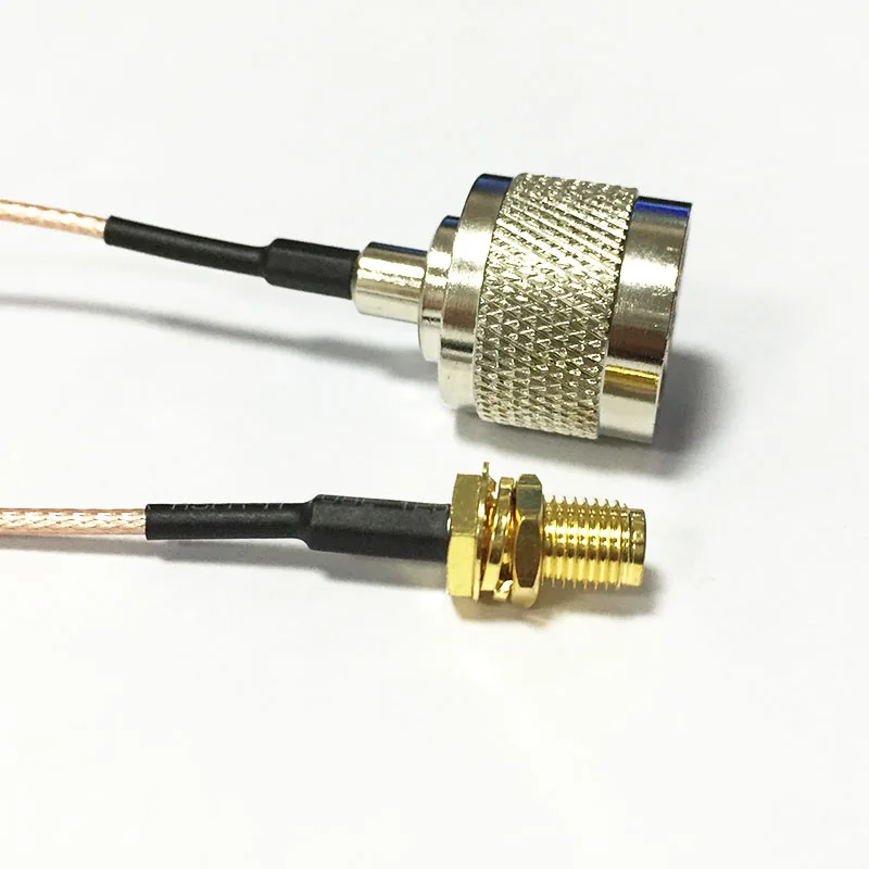 Коаксиальный кабель RG178 15 см Тип N штекер RP SMA гнездовая гайка штырь оптовая