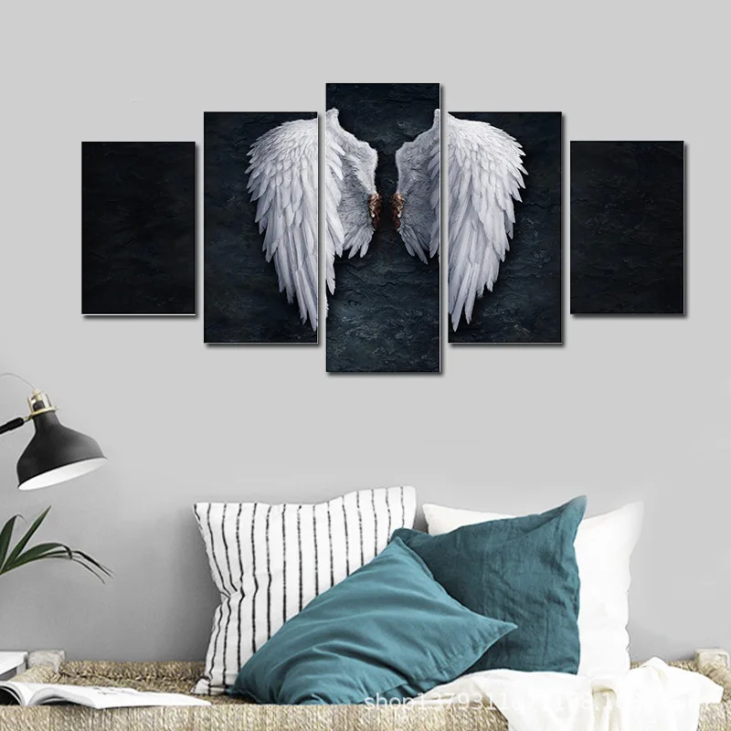 5 шт. HD Печать диких животных холст картина домашний декор искусство на стену