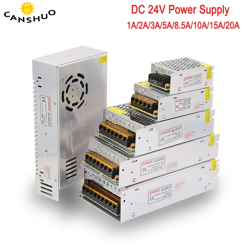 Светодиодная лента адаптер питания переключение алюминиевый источник