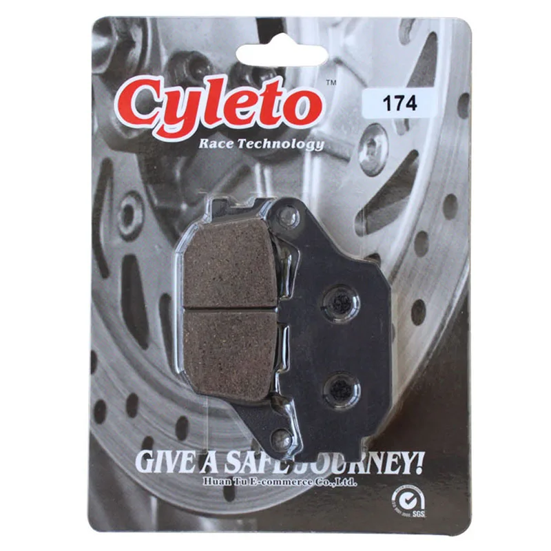 Cyleto мотоциклетные задние тормозные колодки для SUZUKI GSX650F GSX 650F 2008-2013 SV650 SV 650 2003-2013 GSR