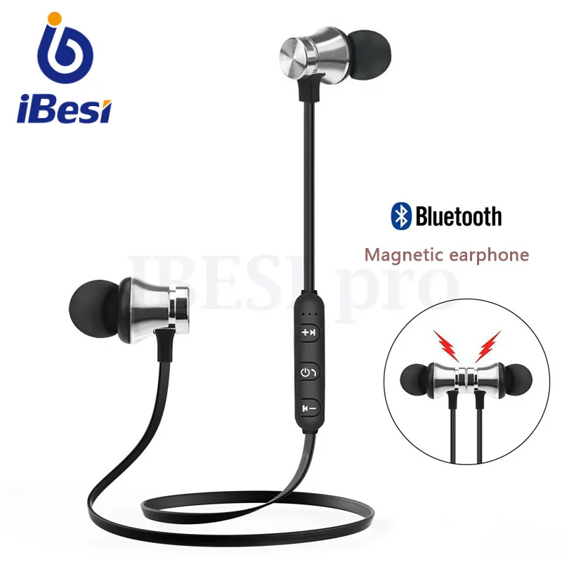 IBESI XT11, беспроводные наушники, магнитные, Bluetooth, наушники, шейные, спортивные, бас, гарнитура, свободные руки, наушники с микрофоном для телефона
