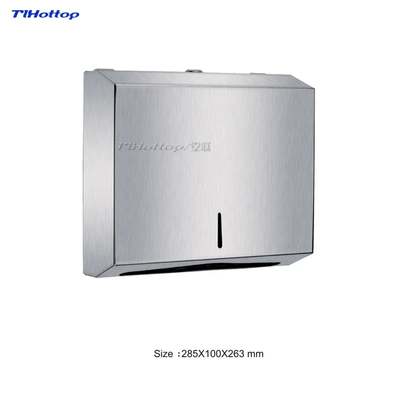 286*100*265 мм ручной держатель из нержавеющей стали Диспенсер стойка для бумажных