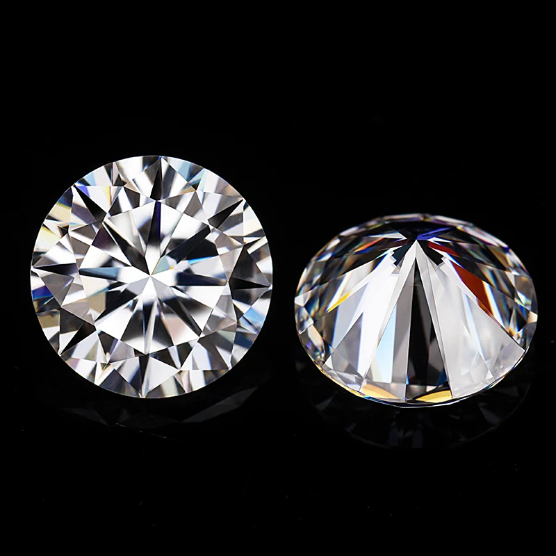 Незакрепленный камень с муассанитом 1 5 карат 7 мм VVS1|Бусины| |