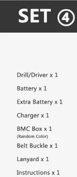 MOSTA LW18SEB 18 В 4.0Ah бытовой электрический инструмент Многофункциональный