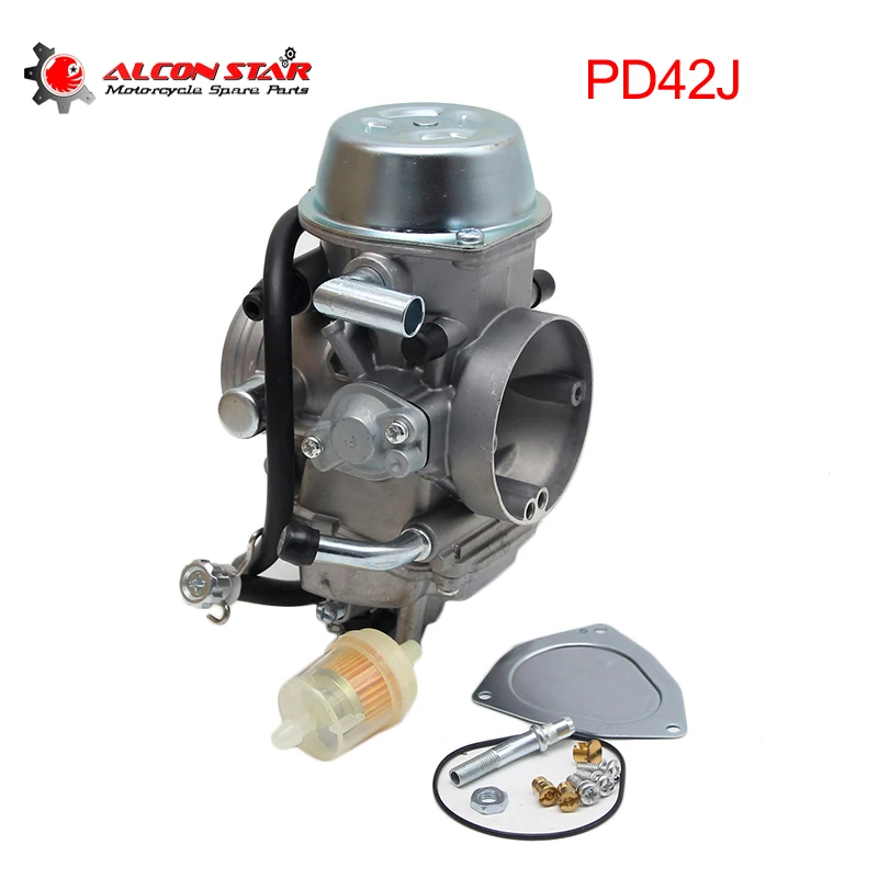 Alconstar-42 мм PD42J мотоциклетная бескамерная карбюратор для Yamaha YFM600 Raptor 500 650 660 для honda ATV 400cc к 700cc гоночный автомобиль