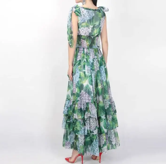 Высокое качество винтажное длинное платье элегантное сексуальное на бретелях с