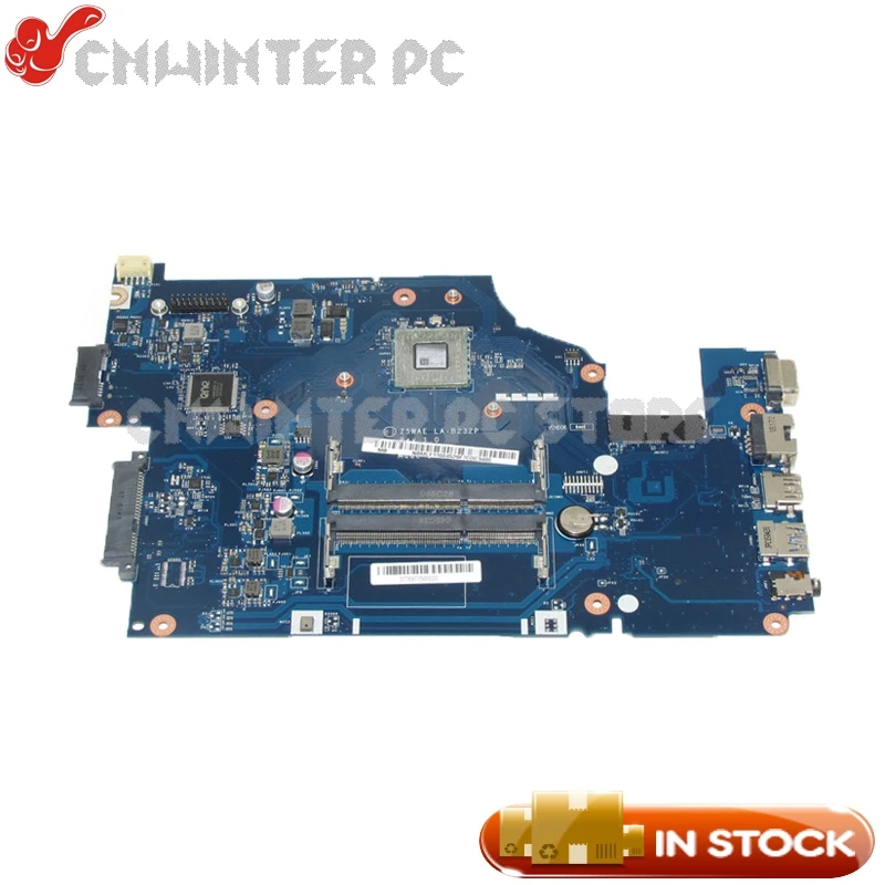 Материнская плата NOKOTION Z5WAE LA B232P NBMLF11004 для ноутбука Acer aspire E5 521|Материнские платы| |