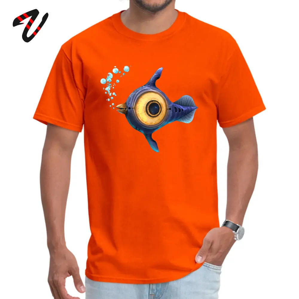 Subnautica peper, хлопок, летние футболки, скидка, короткие, Глория, дзюдо, футболки, удобные, на день матери, футболки с круглым вырезом - Цвет: Orange