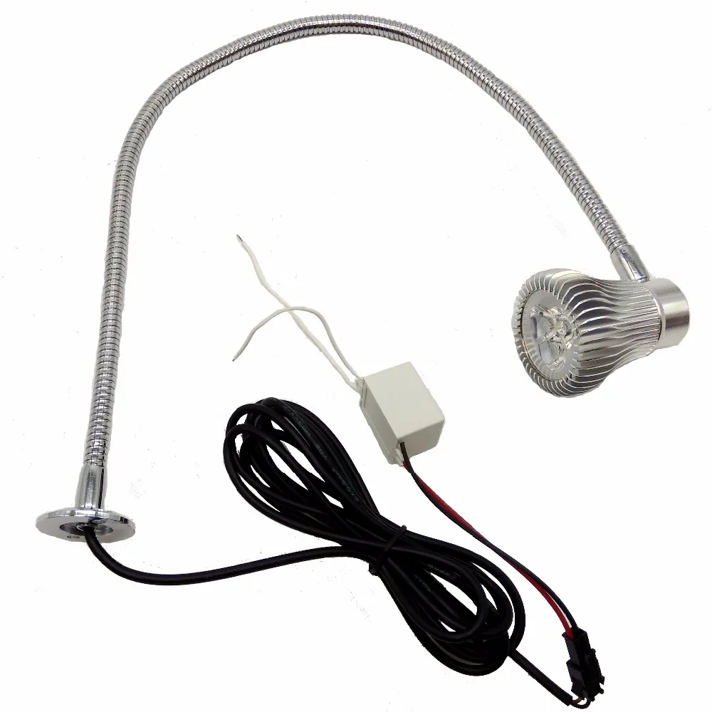 12 В/24 В/110 В 220 в 3 Вт светодиодные лампы для чтения кровати|reading lights for bed|light bedgooseneck