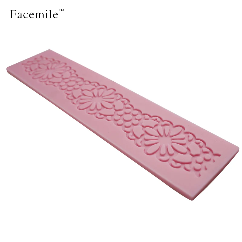 1 шт. кружевная форма в виде подсолнуха коврик для тиснения силиконовая мастики