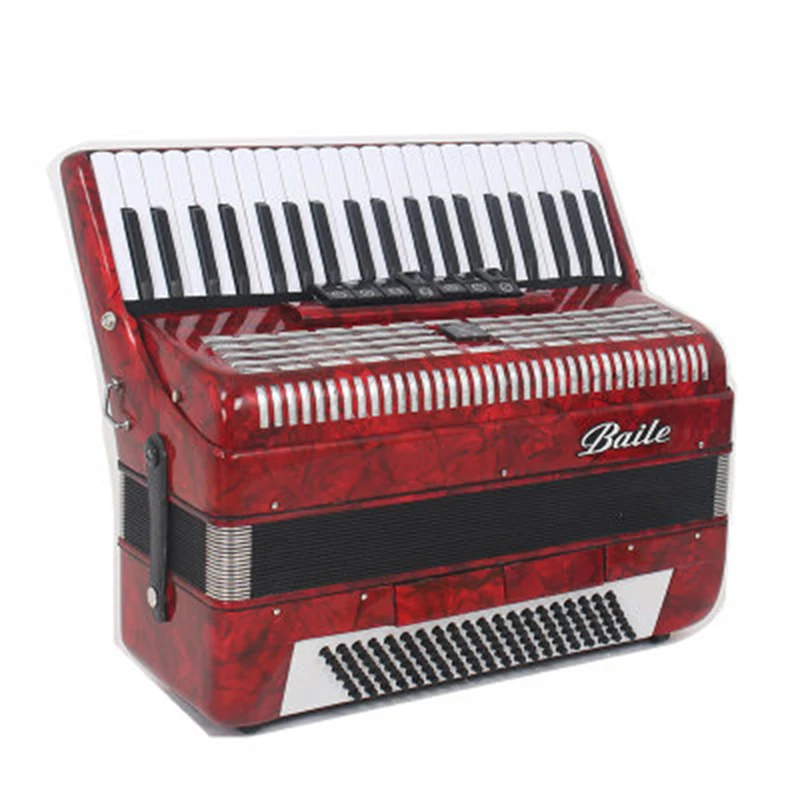 2018 NEW Test performance beginner accordion 120 bass three-row spring | Спорт и развлечения