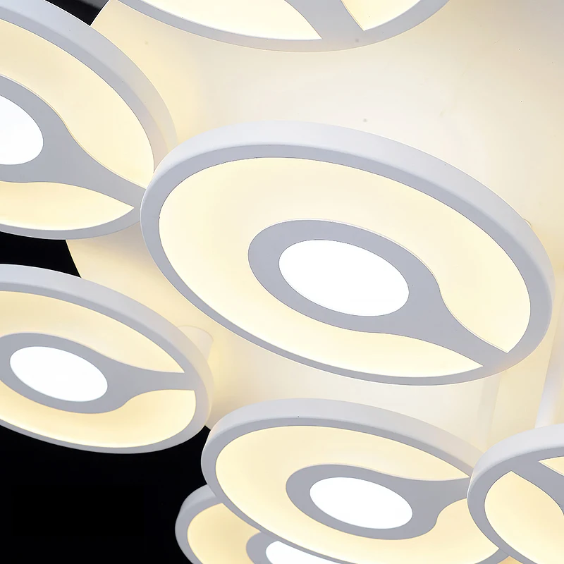 110 В 220 минималистичный современный Arcylic потолочный светильник Домашнее