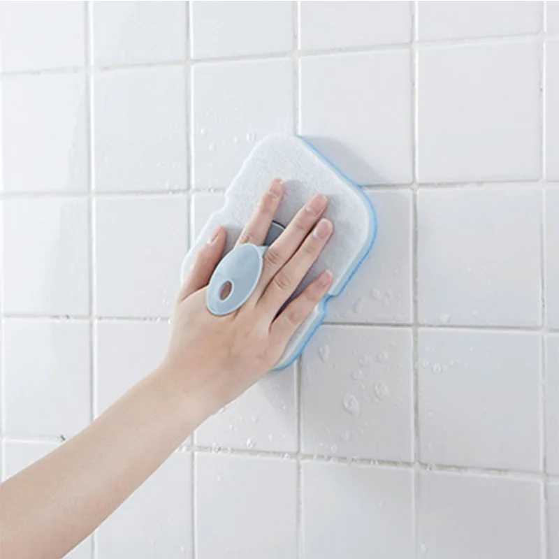 Толстая двухсторонняя губка щетка для чистки ванны плитки кухонные