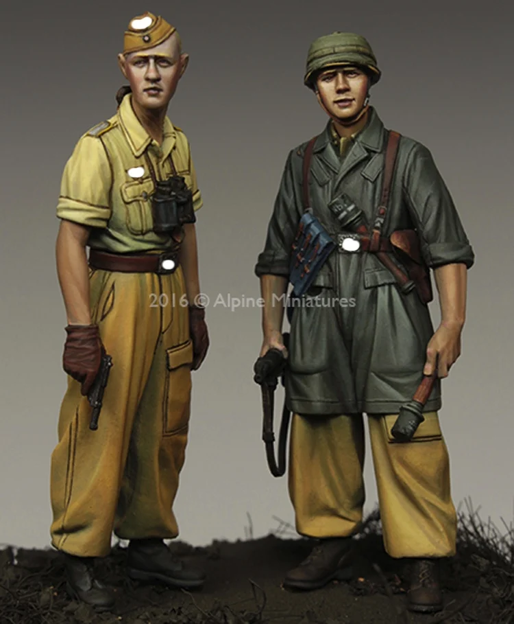 1/35 1 й набор FJ Div 2 фигурки модель солдата из смолы GK военная тема Второй мировой
