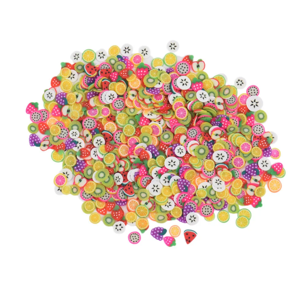 DIY Nail Art Soft Pottery Slices Filler For Nails Acrylic Glitters Decoration Manicure Stickers Fashion 2018 new |