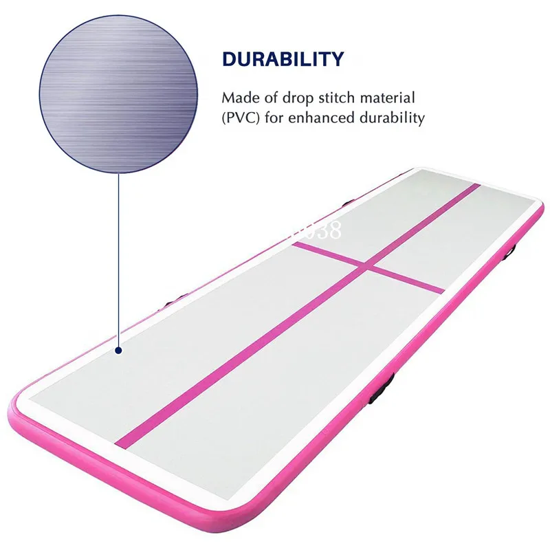 Бесплатная доставка AirTrack 200x100x20 см надувные Дешевые гимнастические матрасы в