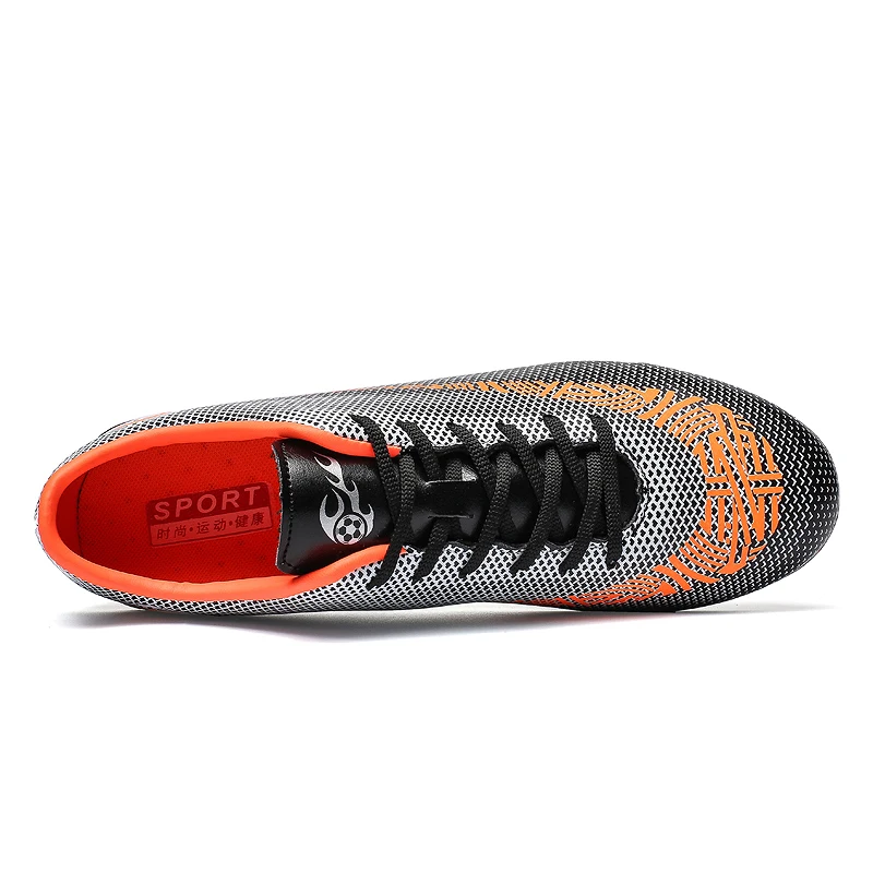 SOCONE Youth Длинные шипы футбольная обувь мужские уличные тренировочные кроссовки