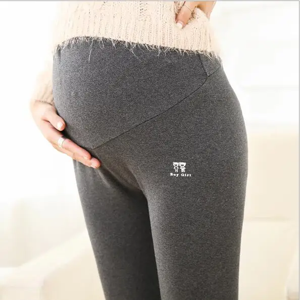 Женские зимние леггинсы Fdfklak модные брюки для беременных больших размеров модель