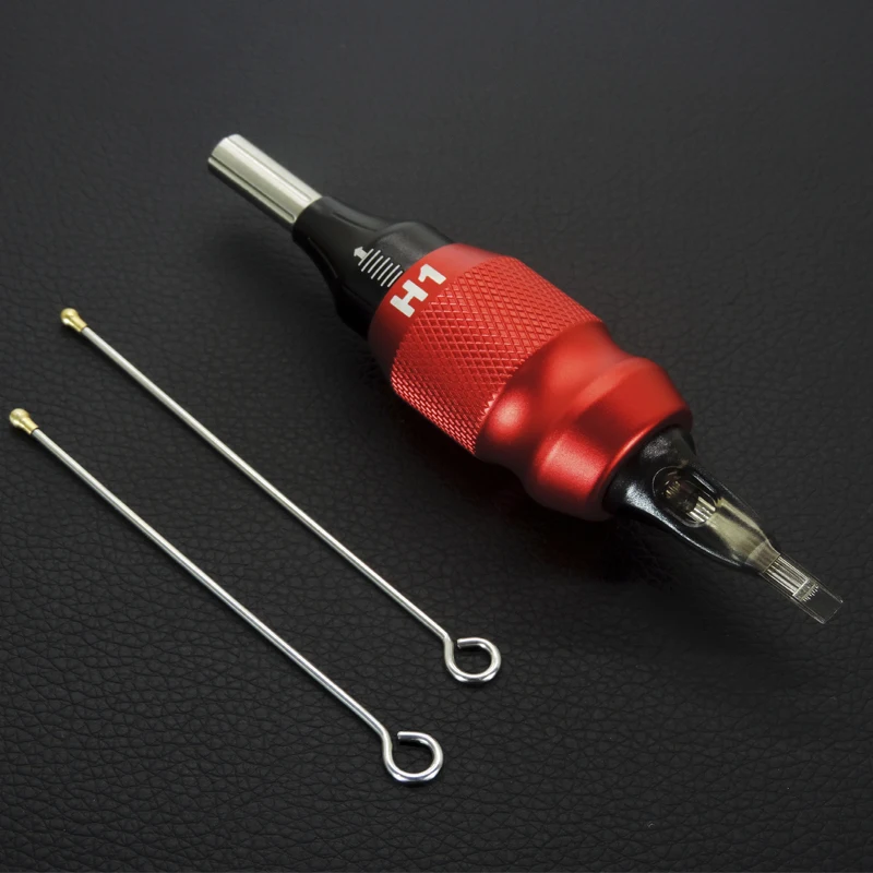 Горячий предмет Татуировка ручка картридж H1-25MM регулируемые картриджи Татуировка алюминиевый сплав рукоятки трубы