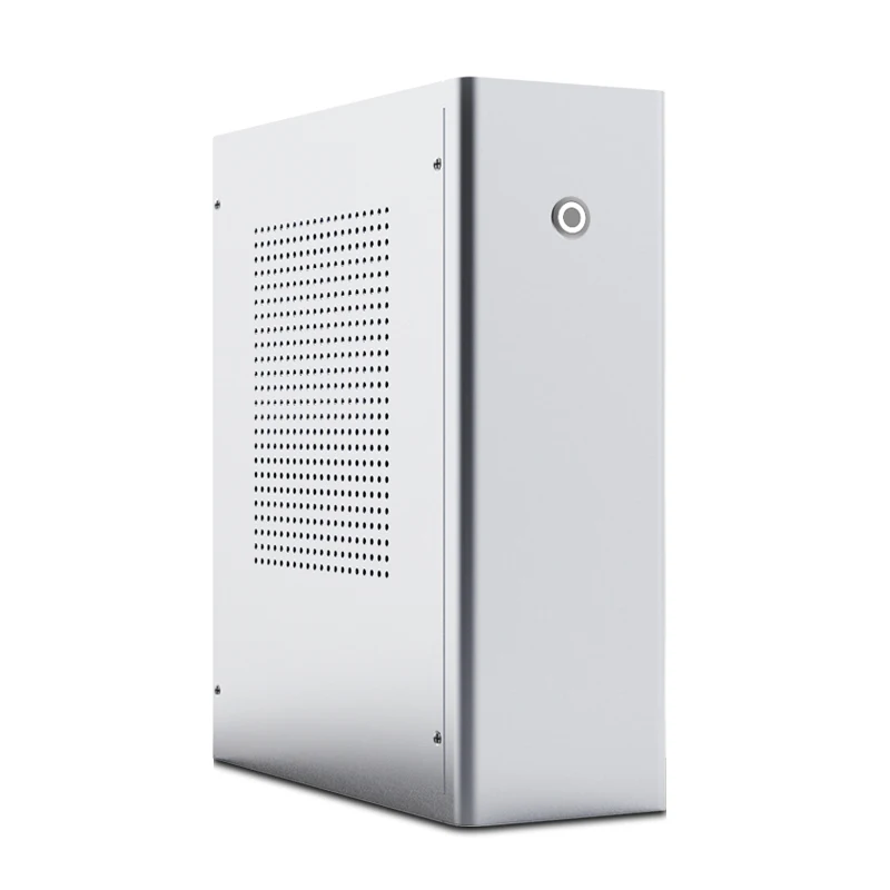 250x100x315 мм M1 алюминиевый сплав mATX ITX чехол для компьютера HTPC Чехол Поддержка 1U Flex источник питания супер тонкий корпус дизайн