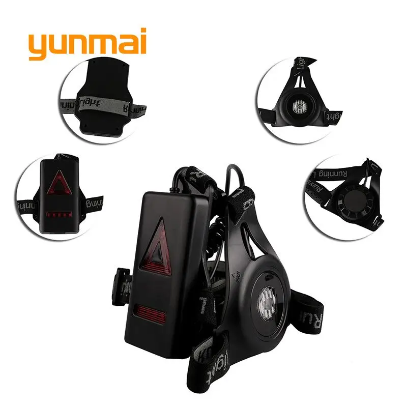 USB Inside Bttary 9 Led подсветка для безопасности ночного бега уличная спортивная и