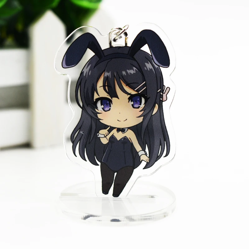 Брелок с подвеской в виде Банни аниме Rascal Not Dream of Bunny Girl Senpai Sakurajima Mai Карнавальная
