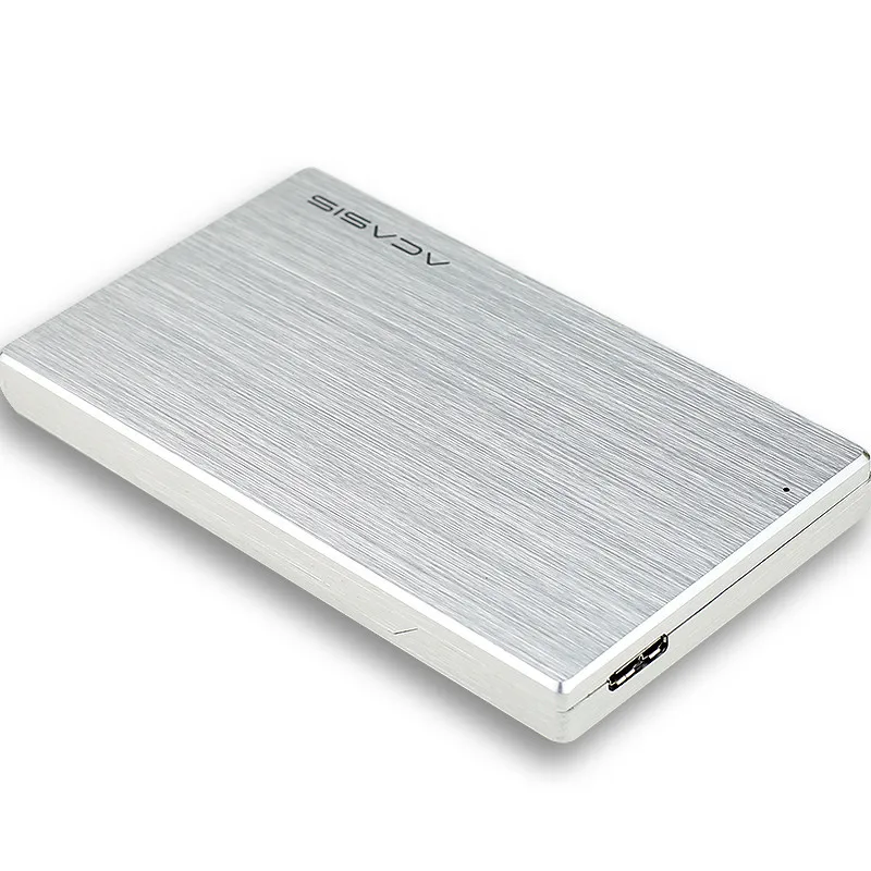 Чехол для ноутбука ACASIS USB3.0 5 Гбит/с из алюминиевого сплава с интерфейсом SATA и кабелем 2,5 дюйма, коробка для внешнего жесткого диска