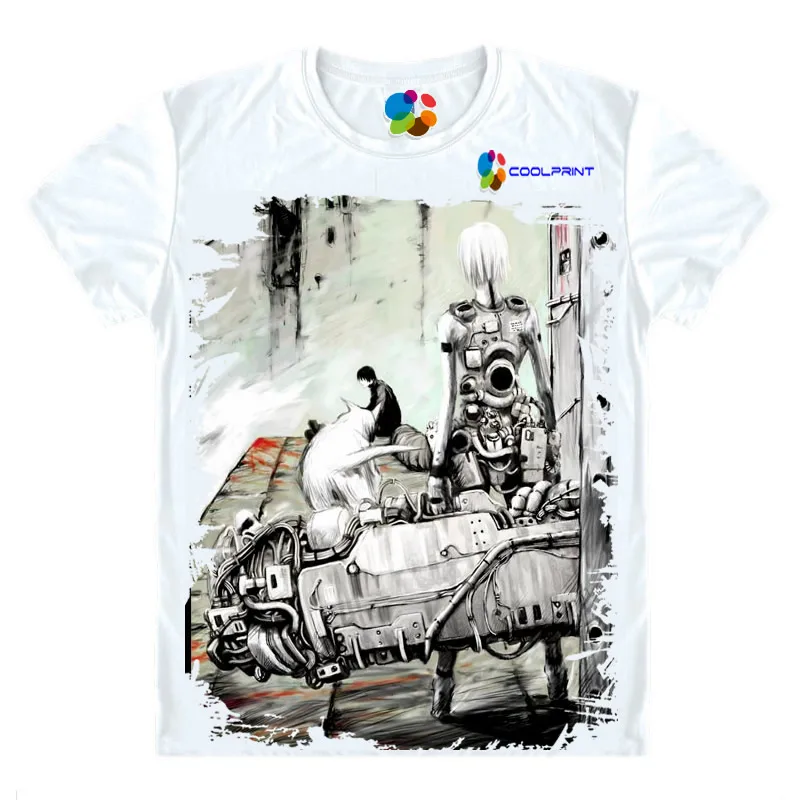 Style 15 Coolprint Motivs рубашка в стиле хентай Бэйл футболки мульти-стиль короткий рукав Killy, Cibo Аниме Косплей рубашки Kawaii - Цвет: Style 15