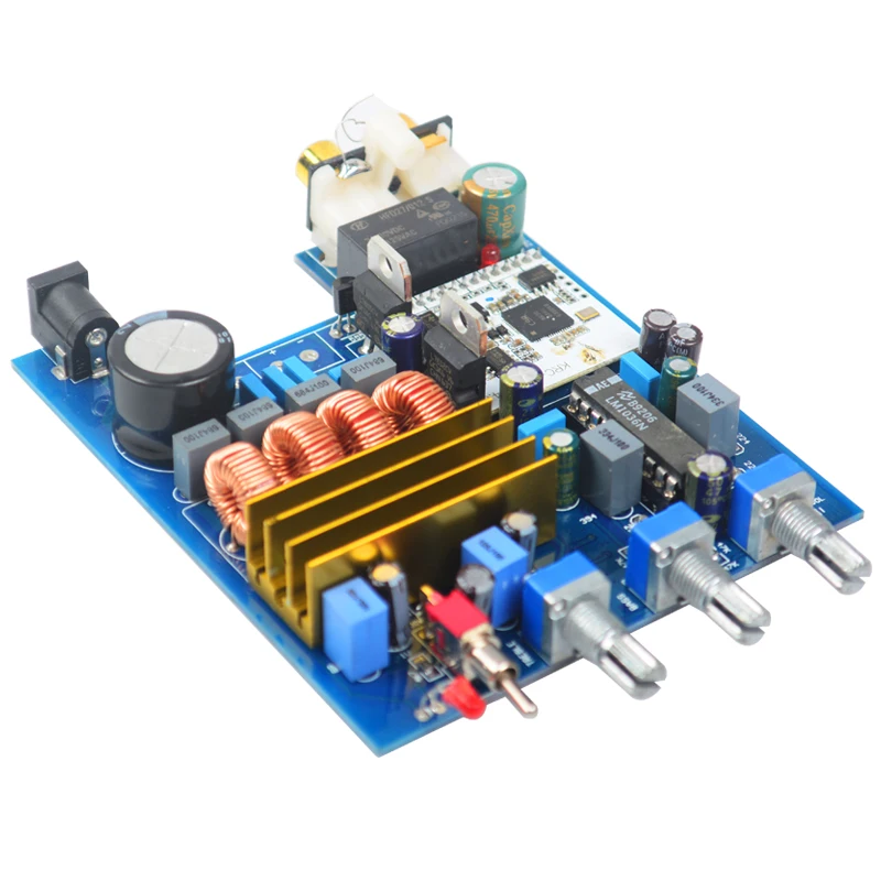 Цифровой усилитель звука K. GuSS BL50 Class D 2 0 MINI HiFi TPA3116D2 LM1036 CSR8630 Tone Bluetooth аудио 2*50 Вт|audio