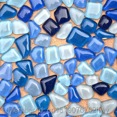 DIY нерегулярные мозаичные плитки 250 г материал ремесла бонсай цветочный горшок