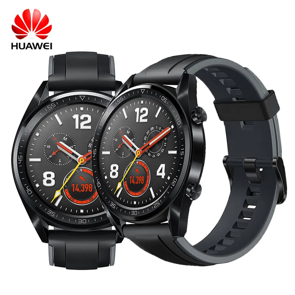 Смарт часы Huawei GT фитнес трекер Шагомер 1 39 &quotGPS водонепроницаемый сердечного