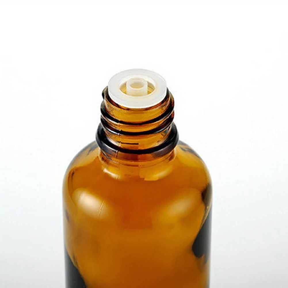 1 шт. 50 мл пустой Янтарный стеклянный флакон диспенсер для капельницы хранения