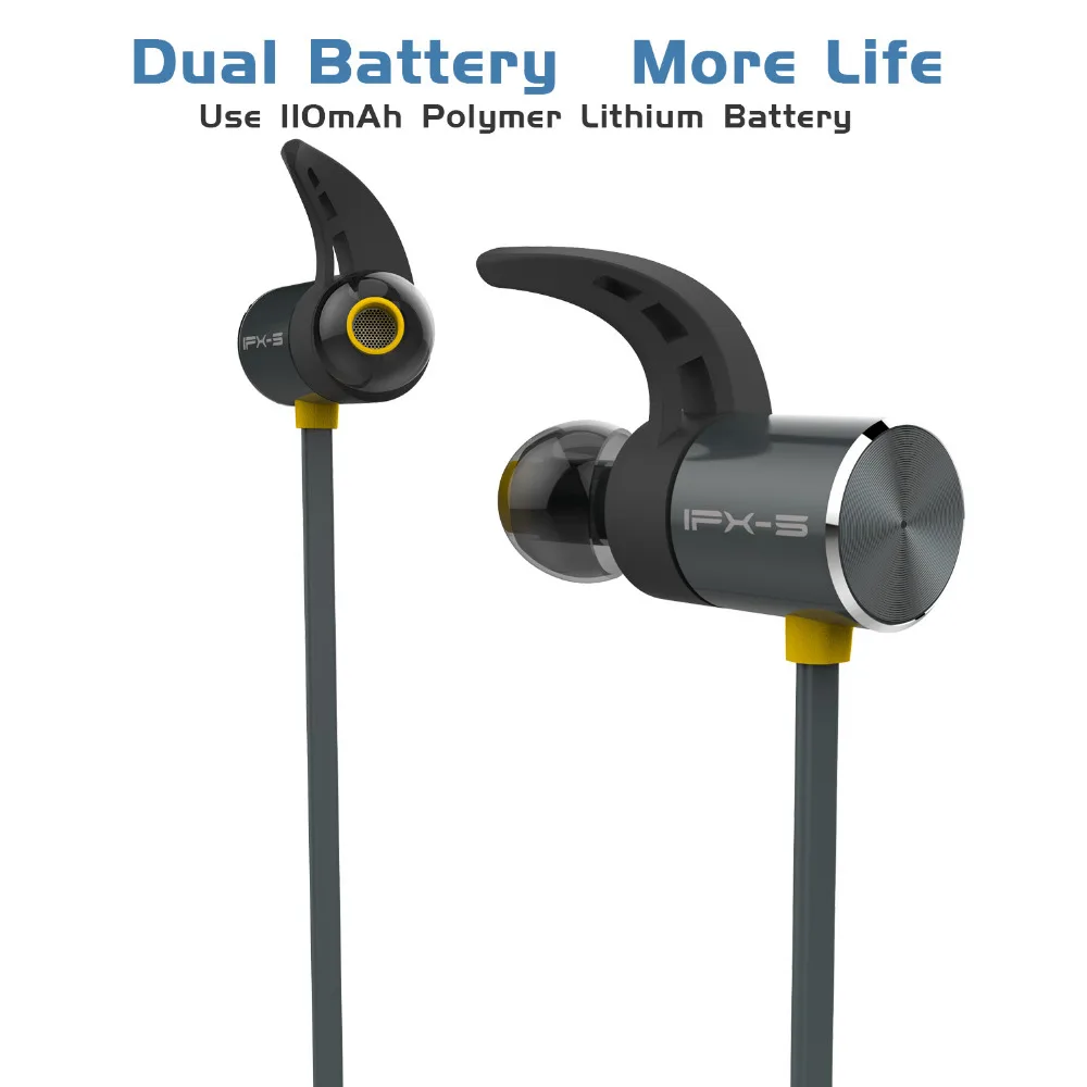 Plextone BX343 Беспроводной Спортивные наушники Bluetooth IPX5 Водонепроницаемый Магнитная