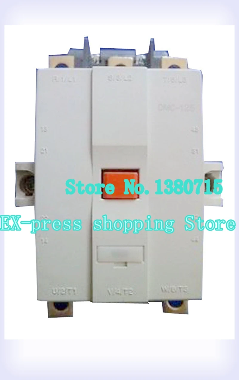

GMC-125 AC/DC100-240V AC380-450V AC/DC24V Electromagnetic Contactor Brand New