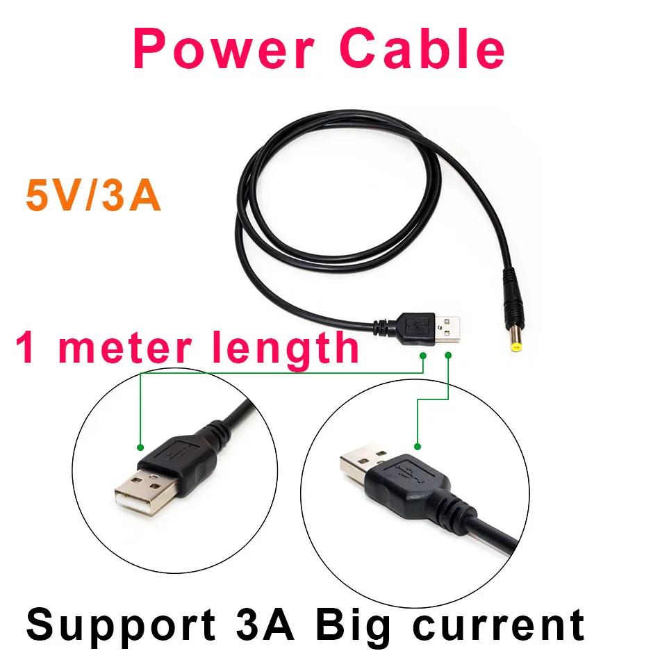 

Кабель питания [SmartFly], провод питания USB для DC 4,0*1,7 мм 3A