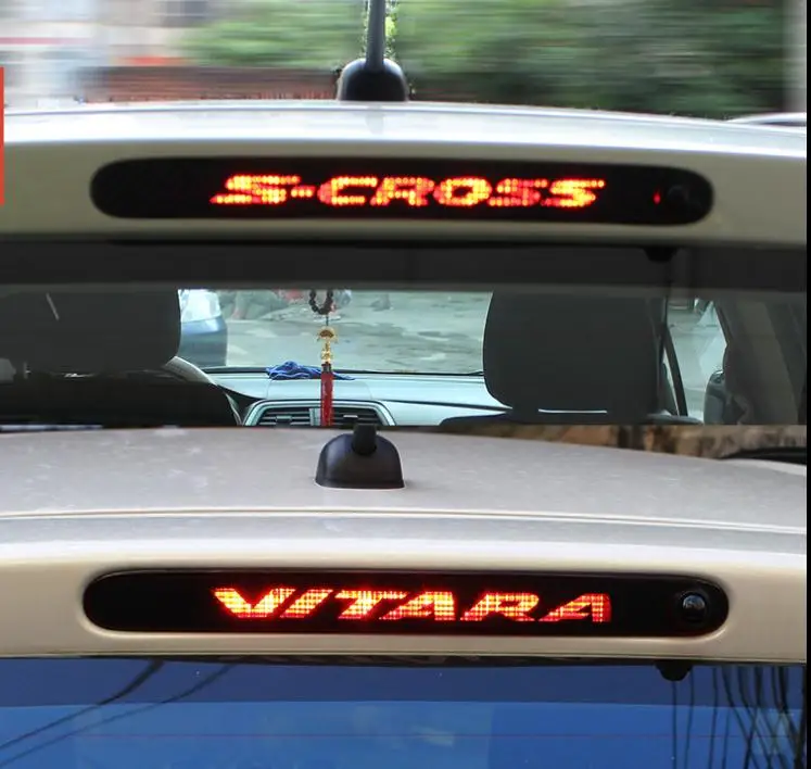 Для 2015 2016 2017 Suzuki scross vitara стоп сигнал из углеродного волокна наклейка 1