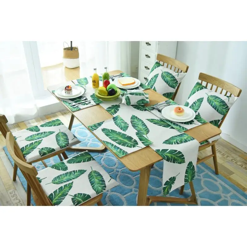 Скатерть из хлопчатобумажной ткани в современном простом стиле скатерть с
