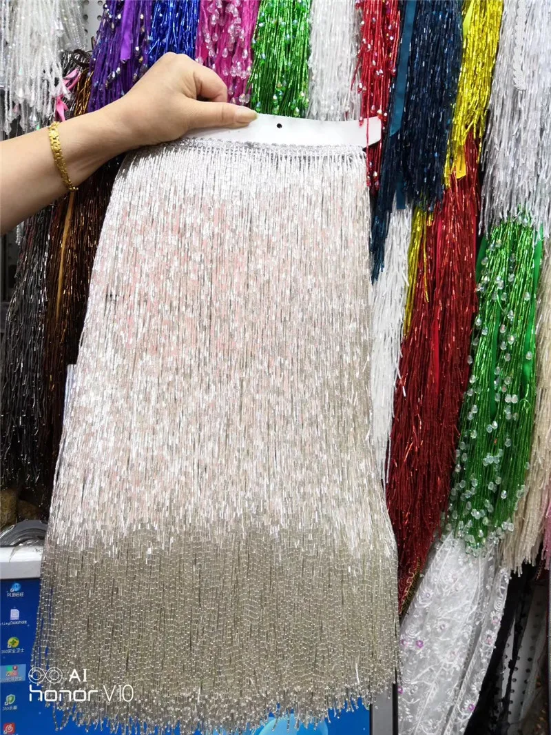 Лидер продаж искусственная отделка бахрома кисточка кружевная для вечернего